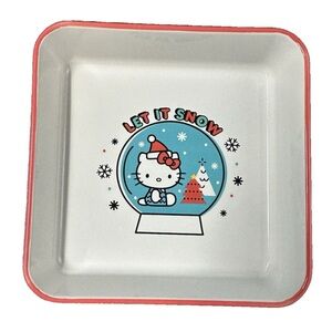 Hello Kitty Snow Globe Square Baking Dish